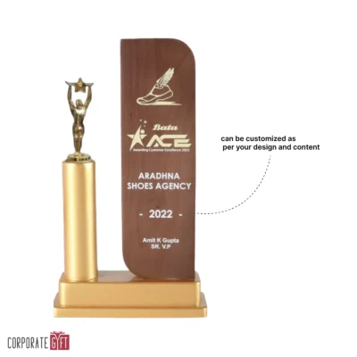 Buy The Man and the Star Trophy - 123 in bulk for Corporate Gifting | Corporate Gyft