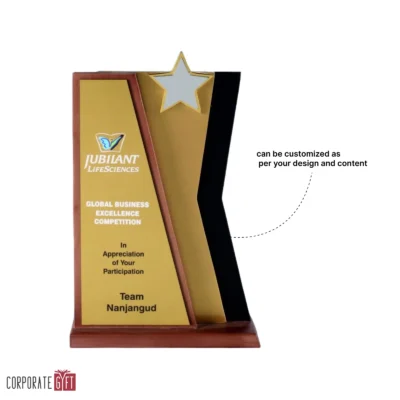 Buy The Milestone Marker Trophy - 126 in bulk for Corporate Gifting | Corporate Gyft