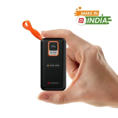 Buy Portronics Ampbox 10K Mini Power Bank in bulk for Corporate Gifting | Corporate Gyft