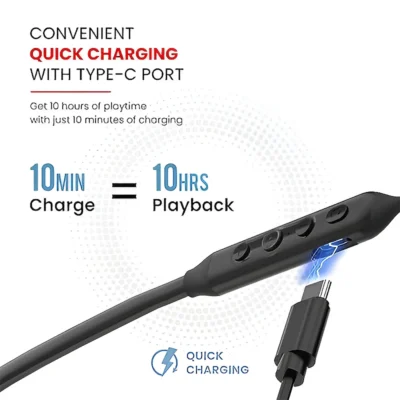 Buy Portronics Harmonics Z5 Bluetooth Neckband in bulk for Corporate Gifting | Corporate Gyft