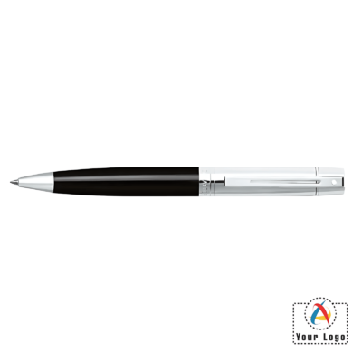 Buy Sheaffer 300 Glossy Black Pen with Chrome Cap & Trim in bulk for Corporate Gifting | Corporate Gyft