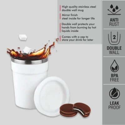 Buy Flash White Coffee Mug in bulk for Corporate Gifting | Corporate Gyft