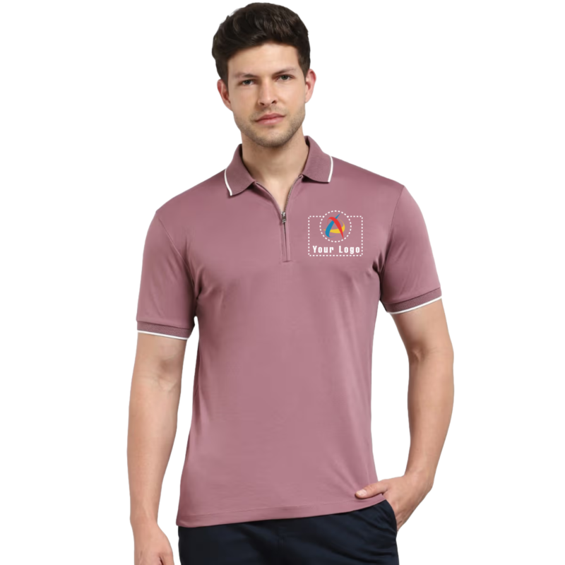 Buy Selected Homme Pink Polo T-Shirt in bulk for Corporate Gifting | Corporate Gyft