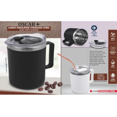 Buy Oscar Insulated Coffee Mug in bulk for Corporate Gifting | Corporate Gyft