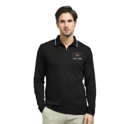 Buy Selected Homme Full Sleeve Polo Shirt in bulk for Corporate Gifting | Corporate Gyft