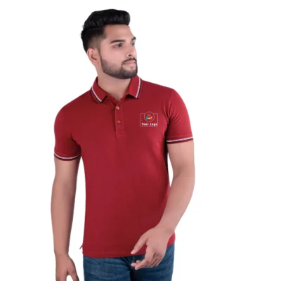 Buy UCB Lycra Cotton Polo T-Shirt in bulk for Corporate Gifting | Corporate Gyft