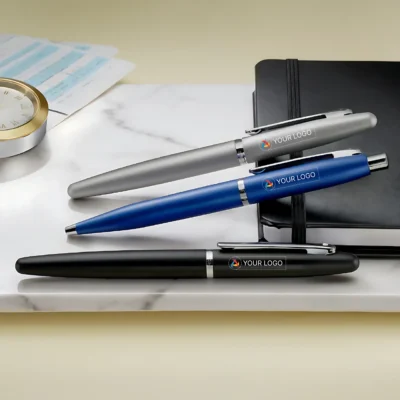 Buy Sheaffer VFM Silver Ballpoint Pen in bulk for Corporate Gifting | Corporate Gyft