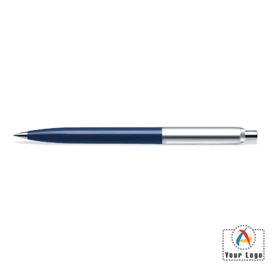 Buy Sheaffer Sentinel Blue Chrome Ballpoint Pen in bulk for Corporate Gifting | Corporate Gyft