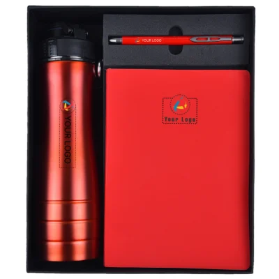 Buy Basic Red Gift Set in bulk for Corporate Gifting | Corporate Gyft