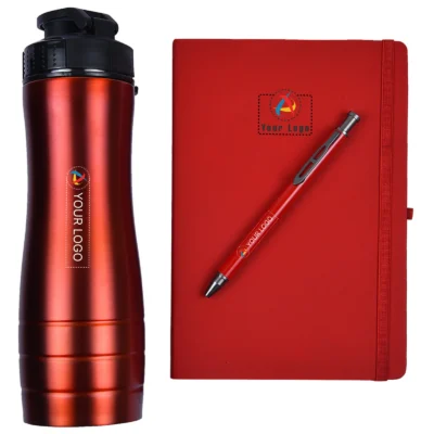 Buy Basic Red Gift Set in bulk for Corporate Gifting | Corporate Gyft