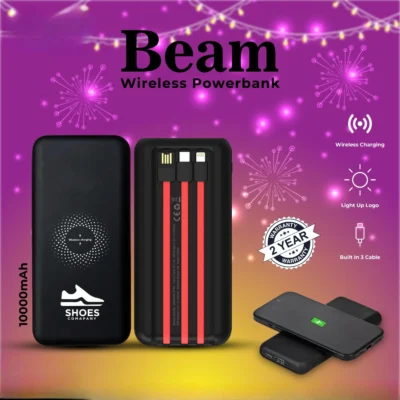 Buy Beam Wireless Powerbank in bulk for Corporate Gifting | Corporate Gyft