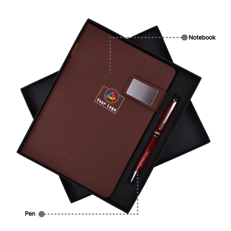 Buy Capri Brown Gift Set in bulk for Corporate Gifting | Corporate Gyft