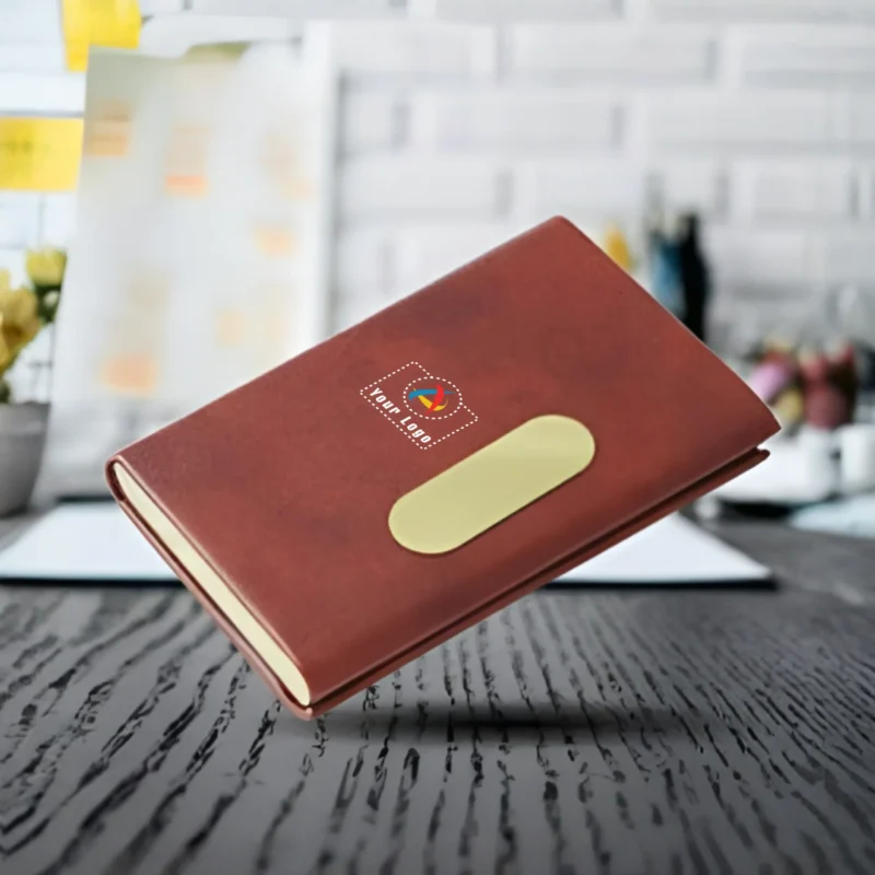 Buy Cardy Brown Card Holder in bulk for Corporate Gifting | Corporate Gyft