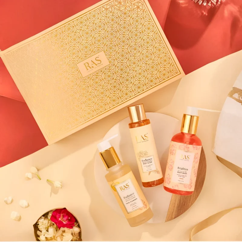 Buy RAS Eternal Glow Radiance Gift Set in bulk for Corporate Gifting | Corporate Gyft