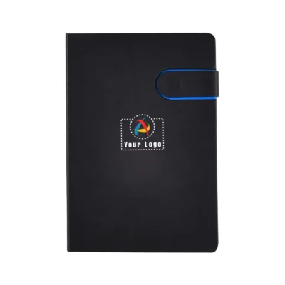 Buy Flip Blue Traveller Notebook and Pen Gift Set in bulk for Corporate Gifting | Corporate Gyft