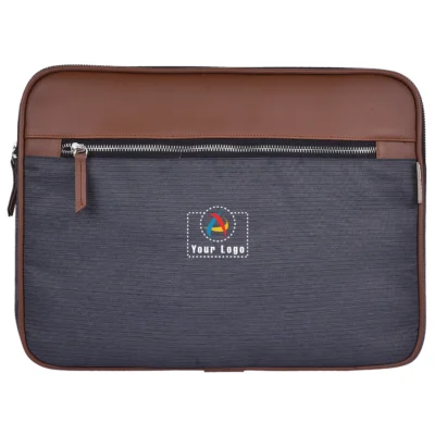Buy Folio Black Laptop Sleeve in bulk for Corporate Gifting | Corporate Gyft