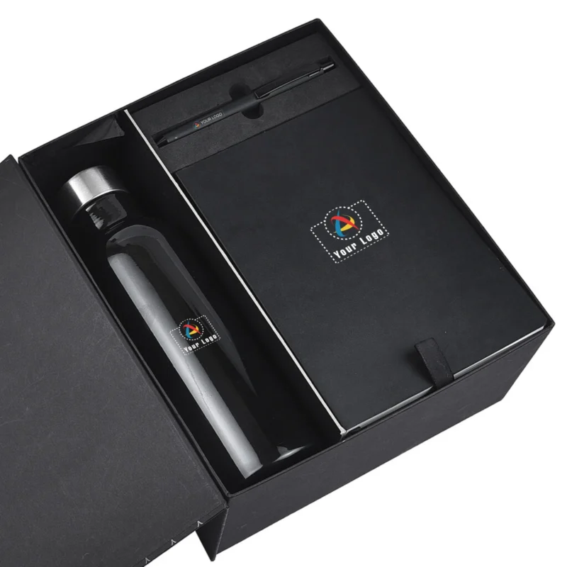 Buy Zeta Black Magnetic Gift Set in bulk for Corporate Gifting | Corporate Gyft