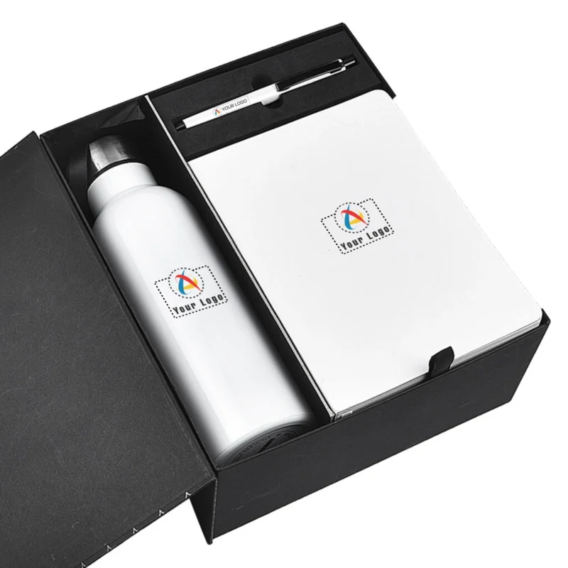 Buy Zeta White Magnetic Gift Set in bulk for Corporate Gifting | Corporate Gyft