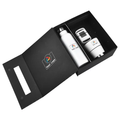 Buy Zeta White Magnetic Gift Set in bulk for Corporate Gifting | Corporate Gyft