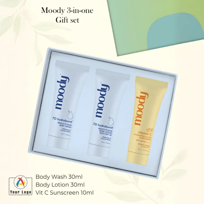 Buy Moody 3-in-1 Gift Set in bulk for Corporate Gifting | Corporate Gyft