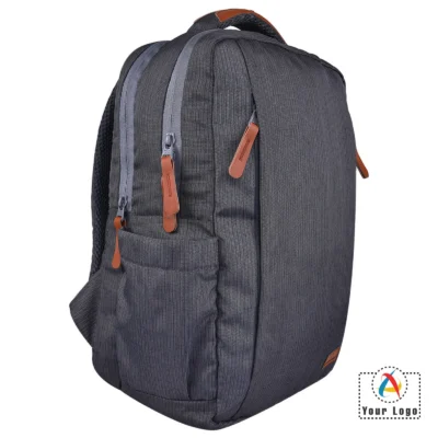 Buy Nexus Lifestyle Grey Laptop Backpack in bulk for Corporate Gifting | Corporate Gyft