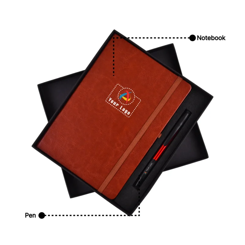 Buy Optima Brown Gift Set in bulk for Corporate Gifting | Corporate Gyft