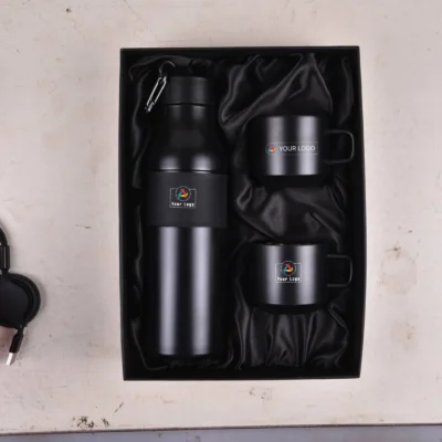 Buy Black Orion Drinkware Set in bulk for Corporate Gifting | Corporate Gyft