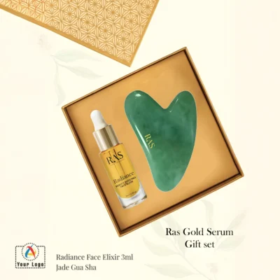 Buy RAS Gold Serum Gift Set in bulk for Corporate Gifting | Corporate Gyft