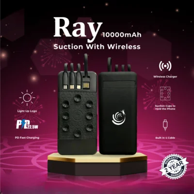 Buy Ray Wireless Fast Charger in bulk for Corporate Gifting | Corporate Gyft