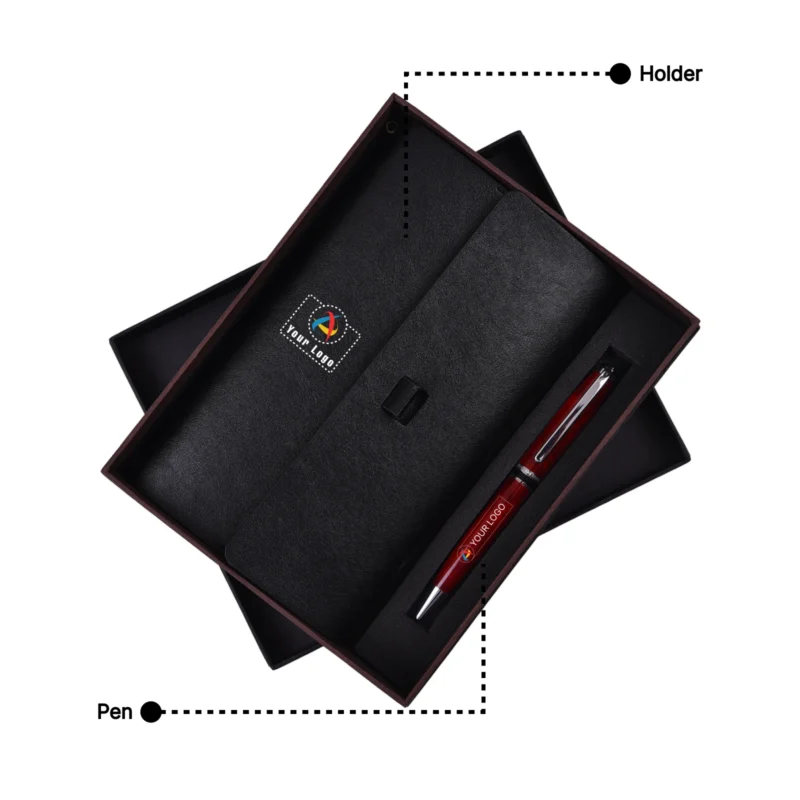 Buy Regal Black Gift Set in bulk for Corporate Gifting | Corporate Gyft