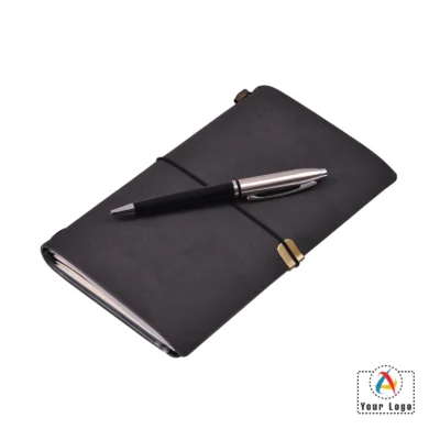 Buy Traveller Black Gift Set in bulk for Corporate Gifting | Corporate Gyft