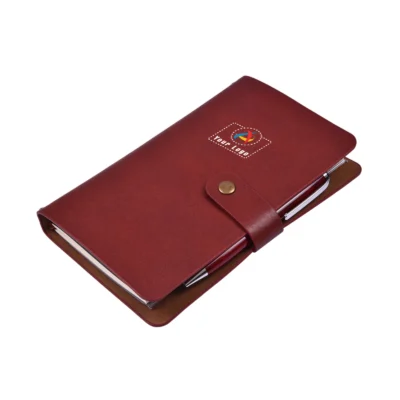 Buy Traveller 2-In-1 Maroon Gift Set in bulk for Corporate Gifting | Corporate Gyft