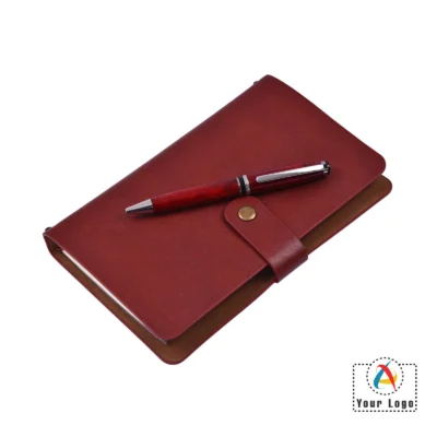 Buy Traveller 2-In-1 Maroon Gift Set in bulk for Corporate Gifting | Corporate Gyft