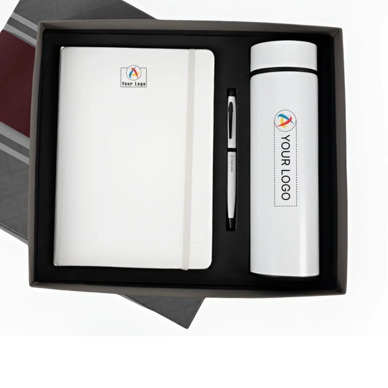 Buy Executive Excellence Gift Set - White in bulk for Corporate Gifting | Corporate Gyft