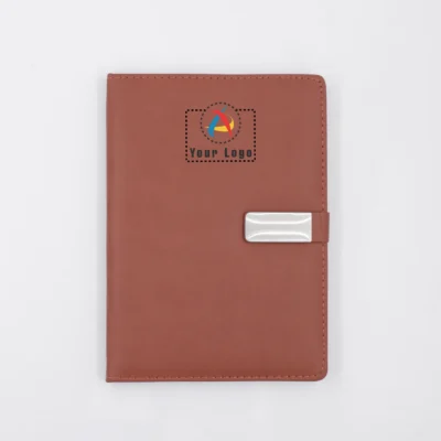 Buy 2-in-1 Notebook and Pen Gift Set - Brown in bulk for Corporate Gifting | Corporate Gyft