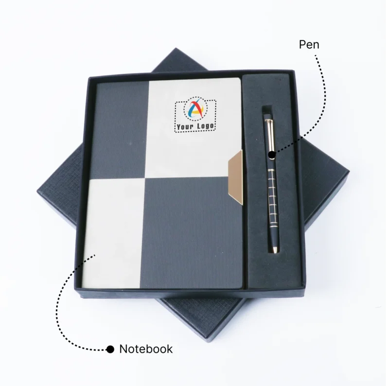 Buy Premium Notebook and Pen Gift Set in bulk for Corporate Gifting | Corporate Gyft