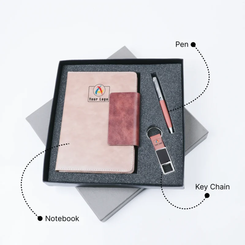 Buy Brown Essence 3-in-1 Gift Set in bulk for Corporate Gifting | Corporate Gyft