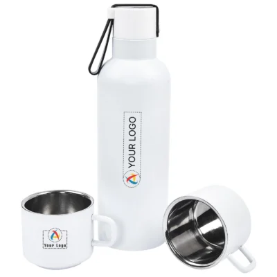 Buy Zeta Drinkware White Kit Set in bulk for Corporate Gifting | Corporate Gyft