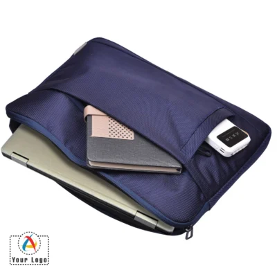 Buy Zipcase Navy Blue Laptop Sleeve in bulk for Corporate Gifting | Corporate Gyft