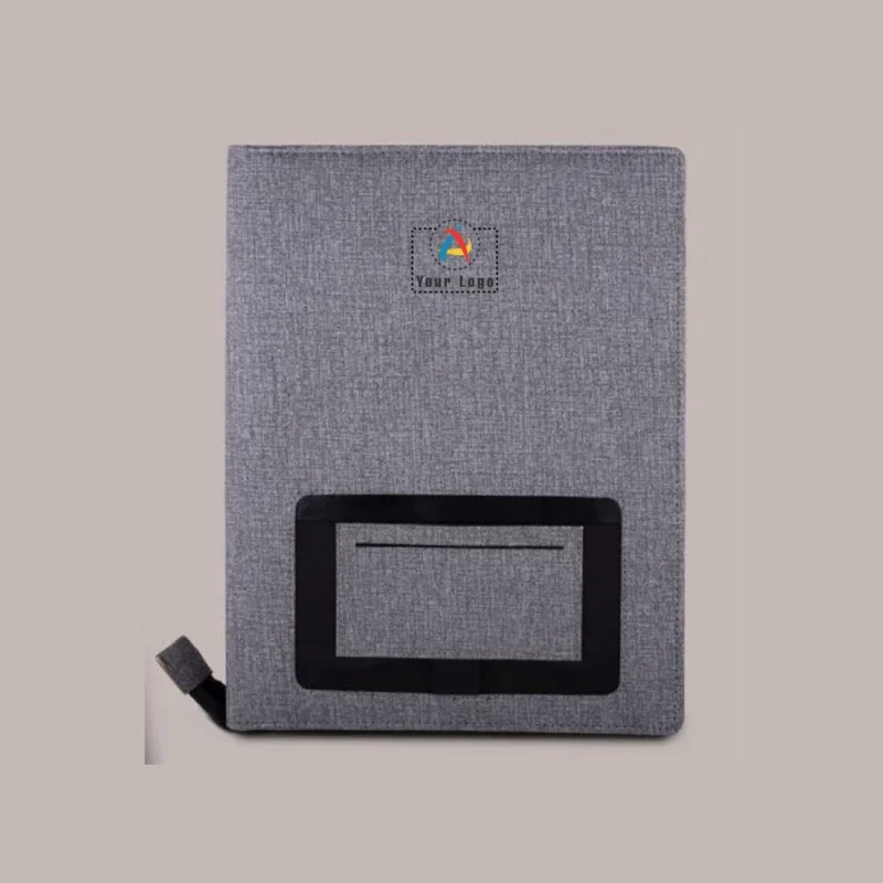 Buy A4 Multi-Function Zip Folder with Writing Pad in bulk for Corporate Gifting | Corporate Gyft