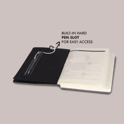 Buy Multi-Function Notebook with Pen Slot in bulk for Corporate Gifting | Corporate Gyft