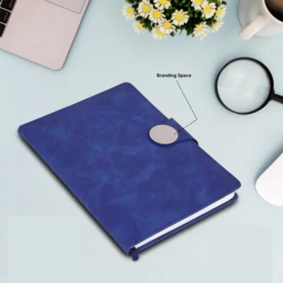 Buy A5 Magnetic Flap Notebook in bulk for Corporate Gifting | Corporate Gyft