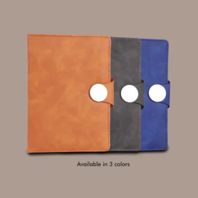 Buy A5 Magnetic Flap Notebook in bulk for Corporate Gifting | Corporate Gyft