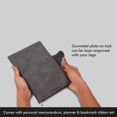Buy A5 Magnetic Flap Notebook in bulk for Corporate Gifting | Corporate Gyft
