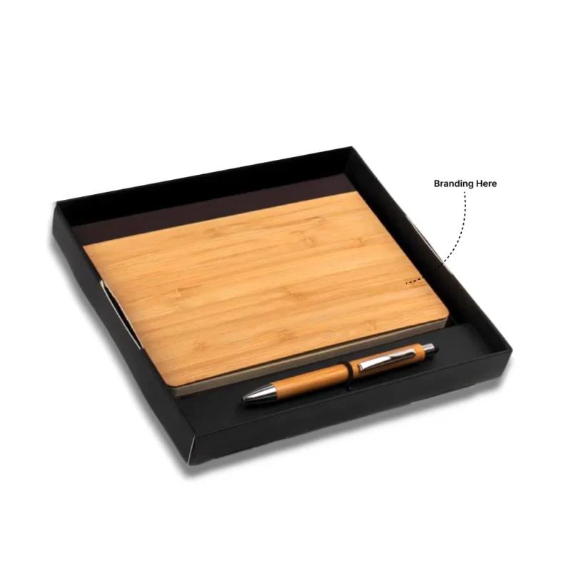 Buy Eco-friendly 2-in-1 Notebook Gift Set in bulk for Corporate Gifting | Corporate Gyft