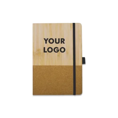 Buy Bamboo Cork Notebook in bulk for Corporate Gifting | Corporate Gyft