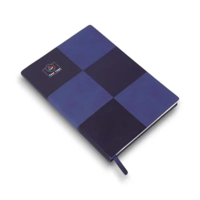 Buy Checkered Two-Tone Notebook in bulk for Corporate Gifting | Corporate Gyft