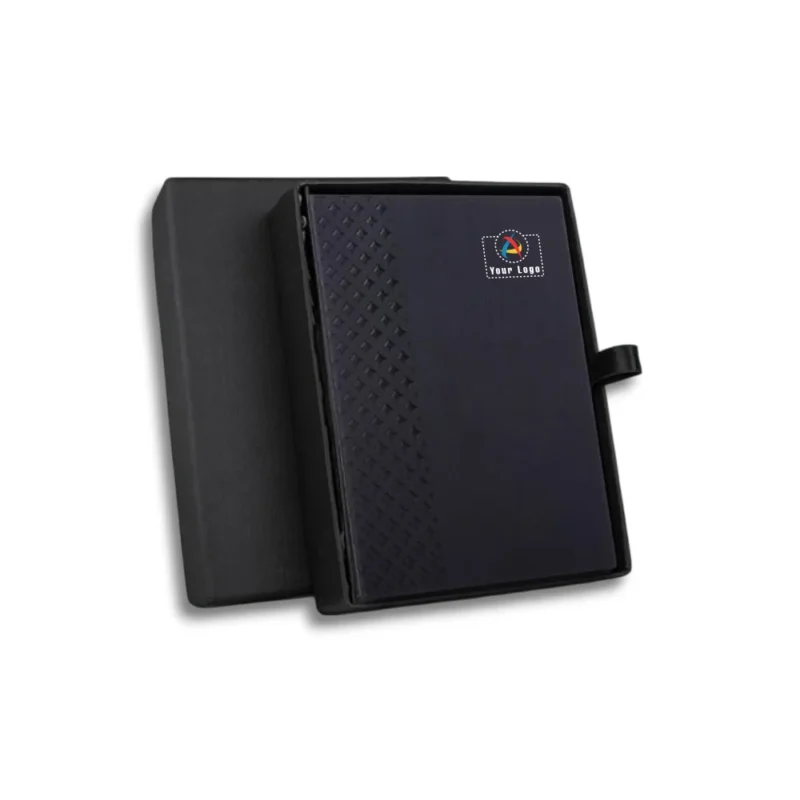 Buy Compact 4-Piece Black Gift Set in bulk for Corporate Gifting | Corporate Gyft