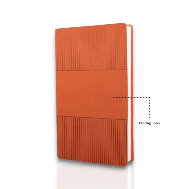 Buy Double Strip A6 PU Notebook in bulk for Corporate Gifting | Corporate Gyft