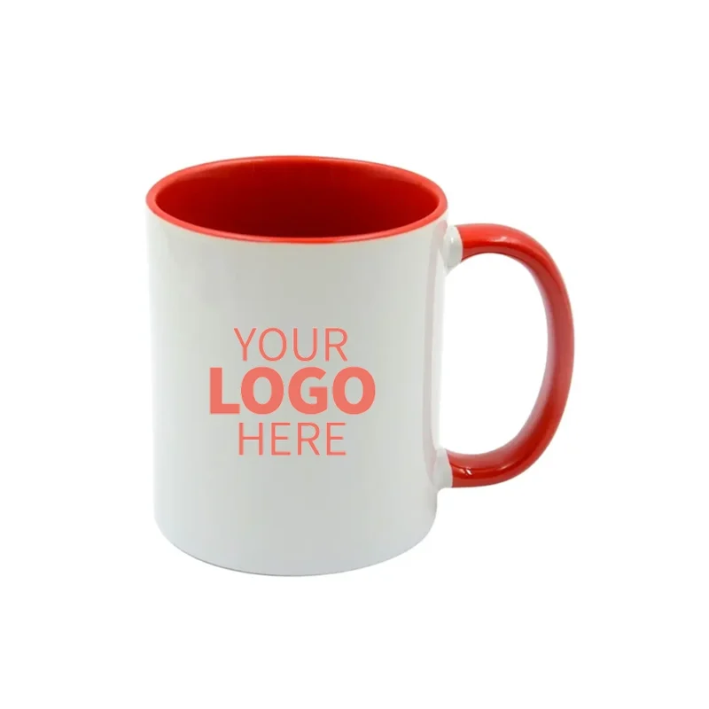 Dual Tone Customizable Ceramic Mugs